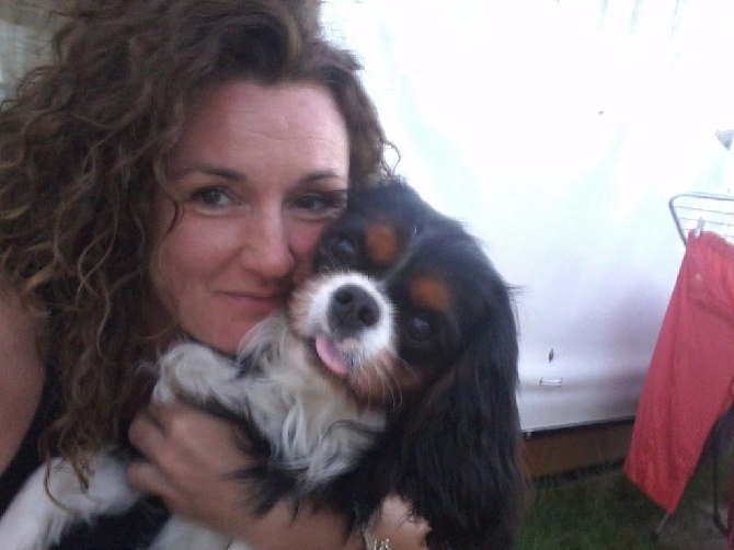 des cavaliers de cecvan - Louxy et maman