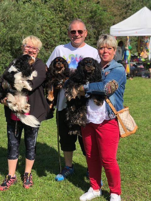 des cavaliers de cecvan - Cachou et ses maitres